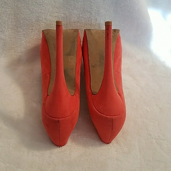 Orange Plataform heels - Picture 7 of 7